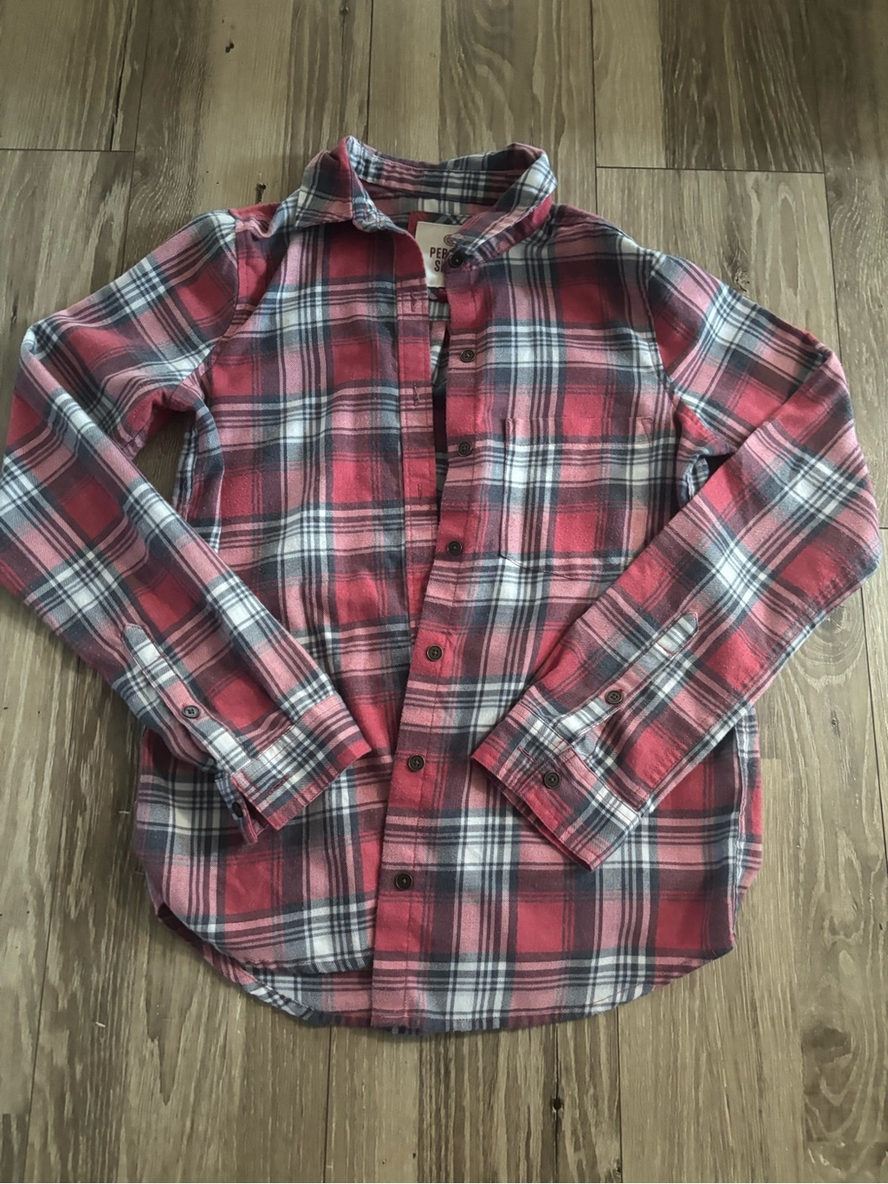 Women’s Plaid Button-Down Shirt by